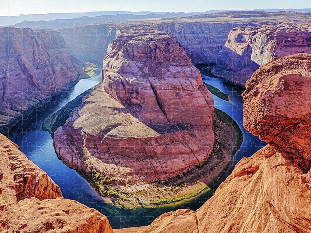 Jigsaw Puzzle Grand Canyon Horseshoe Bend Colorado River Arizona 500-Pieces